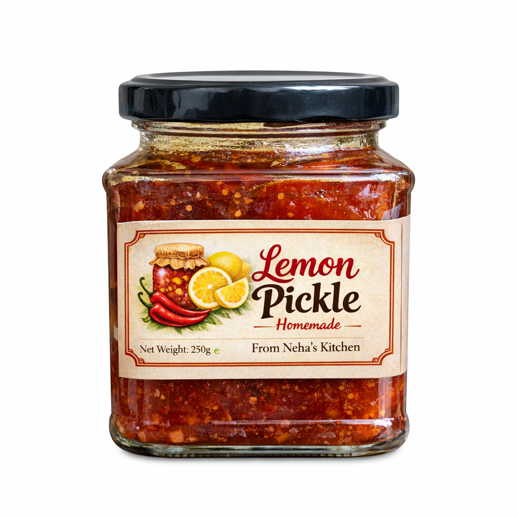 Crushed Lemon Pickle